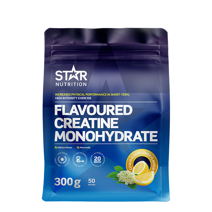 Smaksatt Kreatin Monohydrat 300 g - Star Nutrition