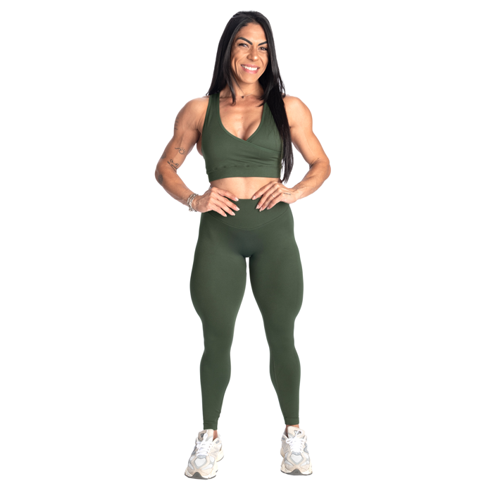 Shape Seamless Leggings M&ouml;rkgr&ouml;n