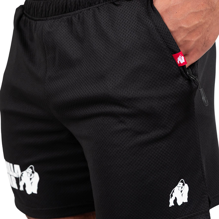 Miles Mesh Shorts Svart