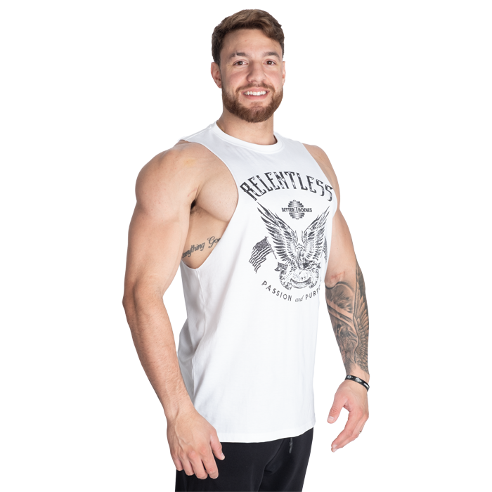 Relentless Cut Out T‑Shirt Vit