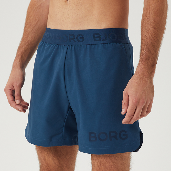 Borg Short Shorts, Blue Wing Teal 7100