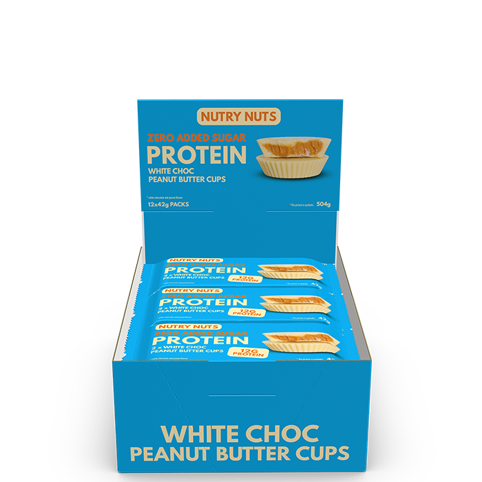 L&aring;da Nutry Nuts Protein Peanut Butter Cups 42 g white_chocolate