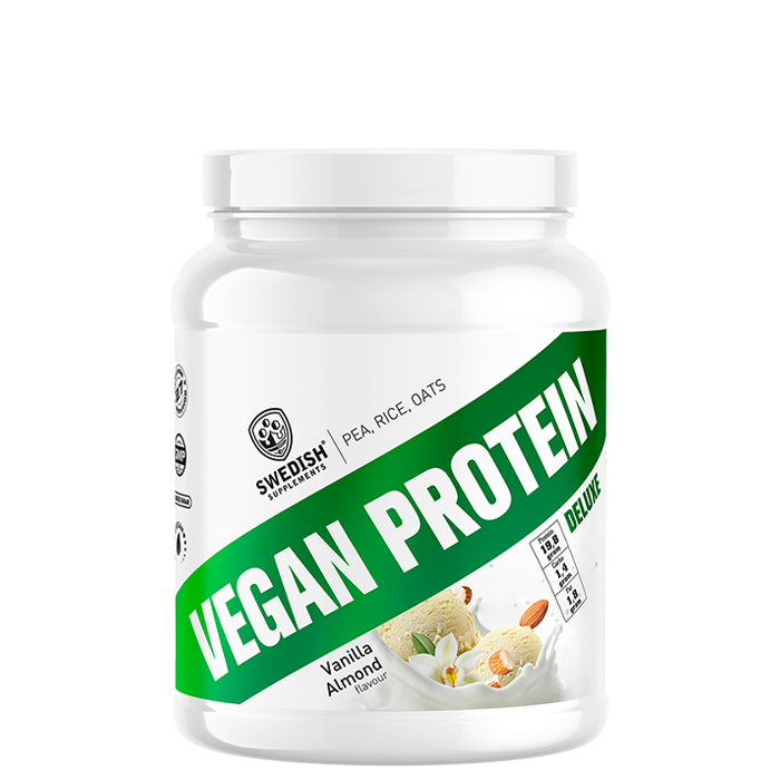 Läs mer om Vegan Protein Deluxe, 750 g