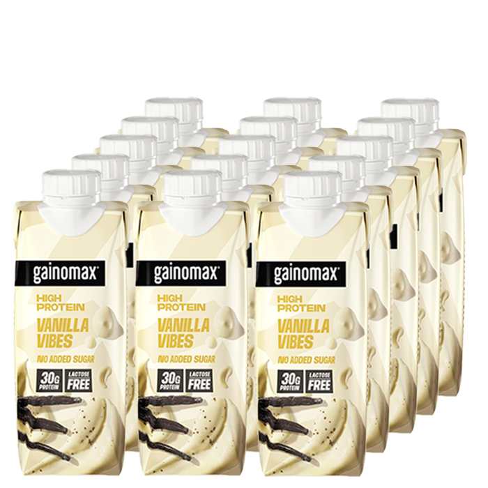 Gainomax 15 x Gainomax High Protein Drink 250 ml