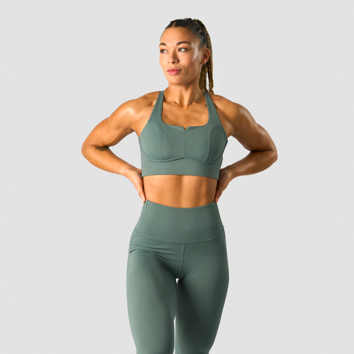 Stride Sports Bra, Sea Green