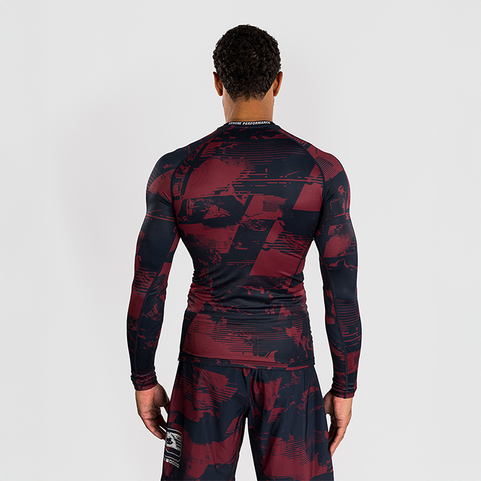 UFC Zenith by Venum Fight Week Rashguard L&aring;ng &auml;rm Bl&aring; R&ouml;d Gr&aring;