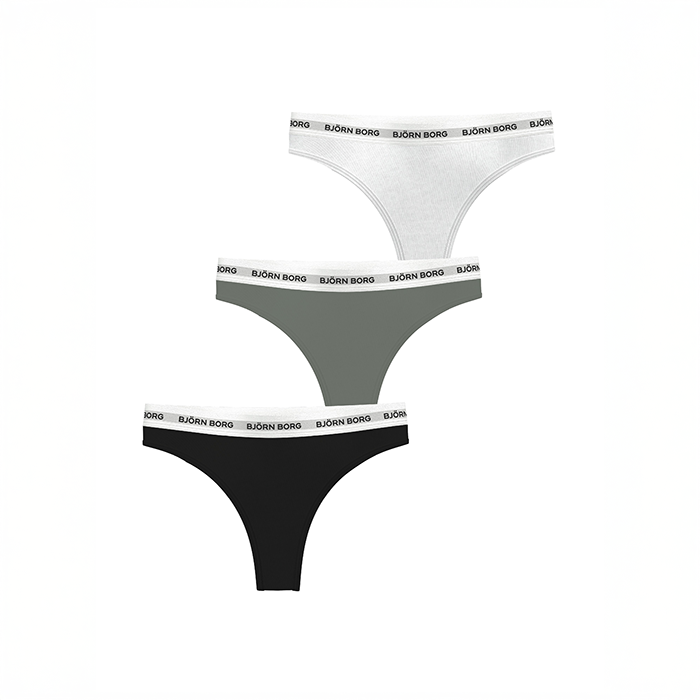 Logo Thong 3‑pack Multipack
