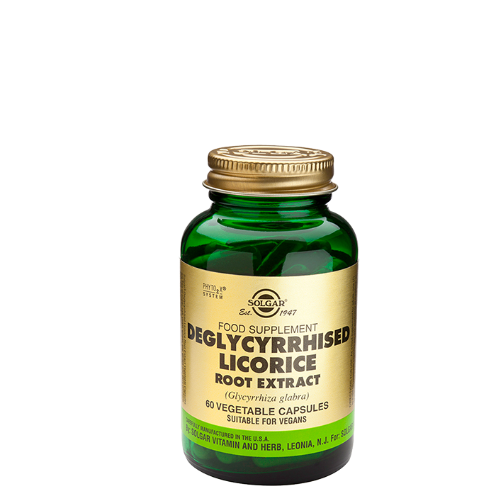 Deglycyrhised Licorice root extract 60 kapslar