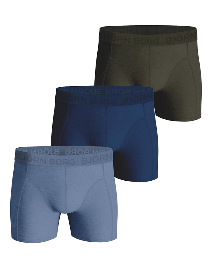 Björn Borg 3-Pack Cotton Stretch Boxer Multipack