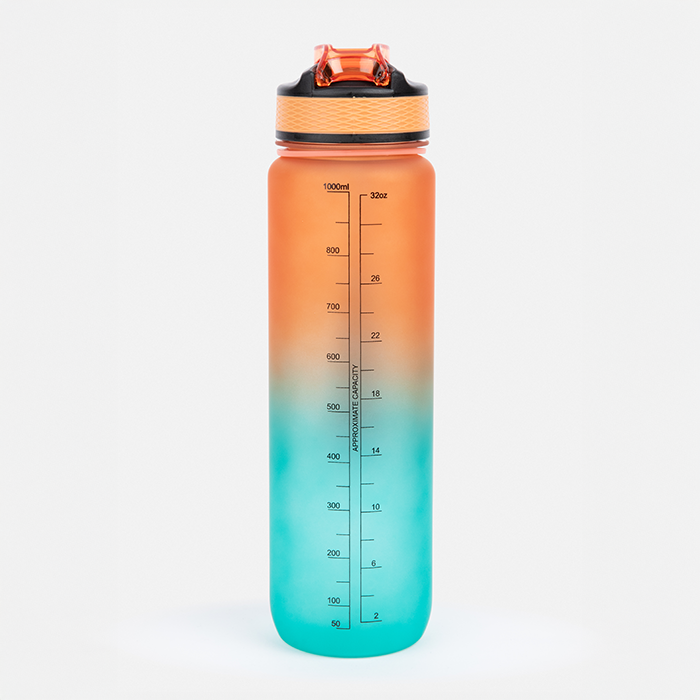Vattenflaska Grön Orange - Gorilla Wear