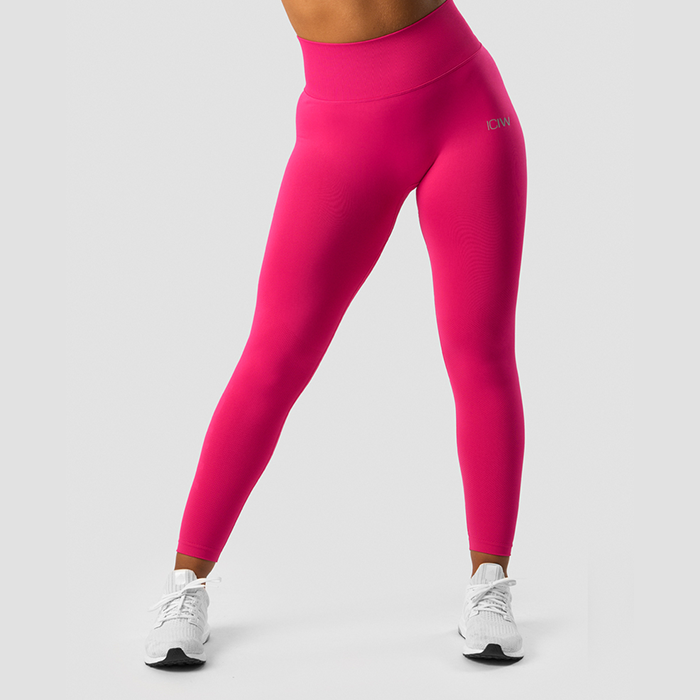 Define Seamless Scrunch Tights, Bright Pink