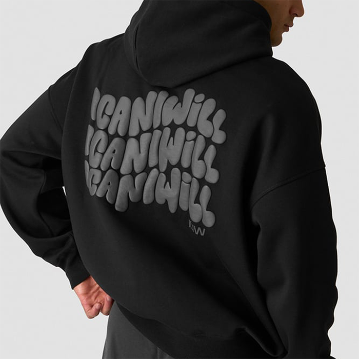 Everyday Relaxed Hoodie Svart