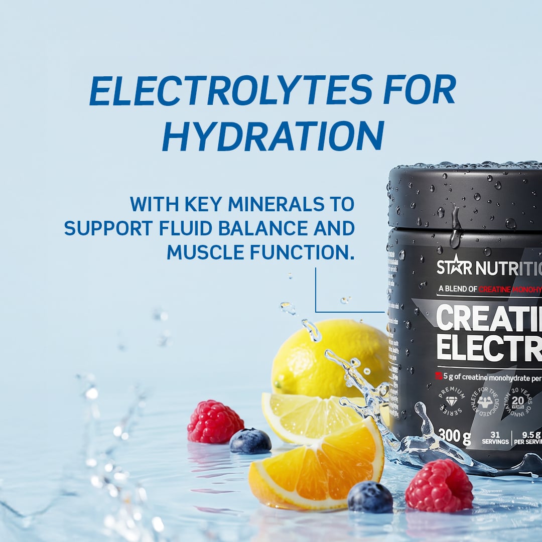 Kreatin + Elektrolyter 300 g citrus
