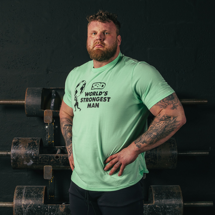 World Strongest Man 2026 T-Shirt Final Grön
