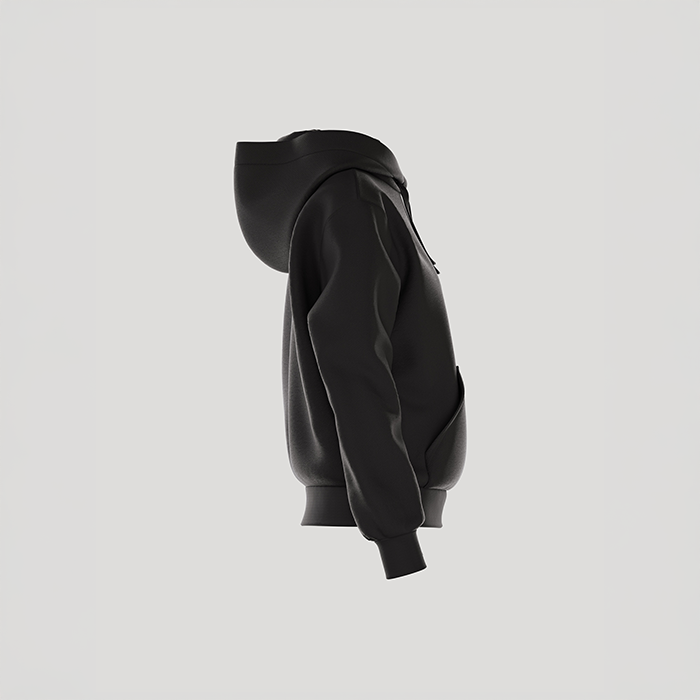 Essential Hoodie Svart