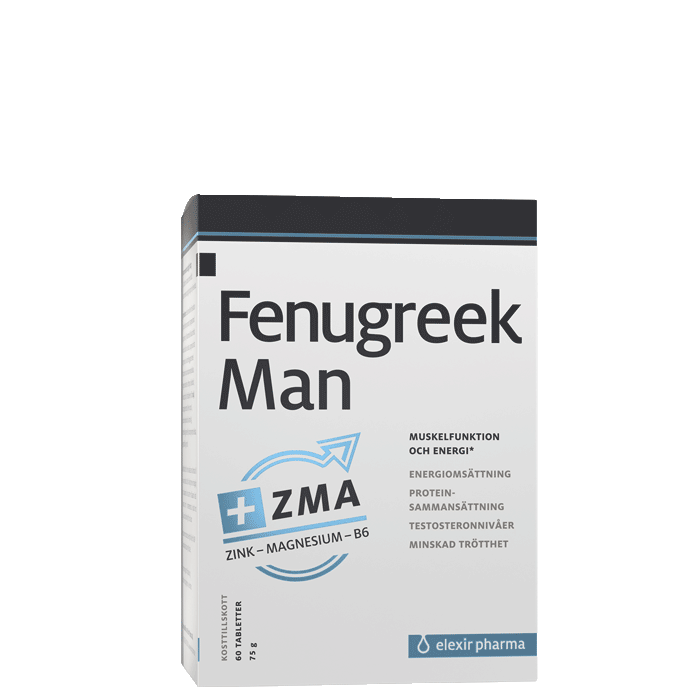 Elexir Pharma Fenugreek Man 60 tabletter