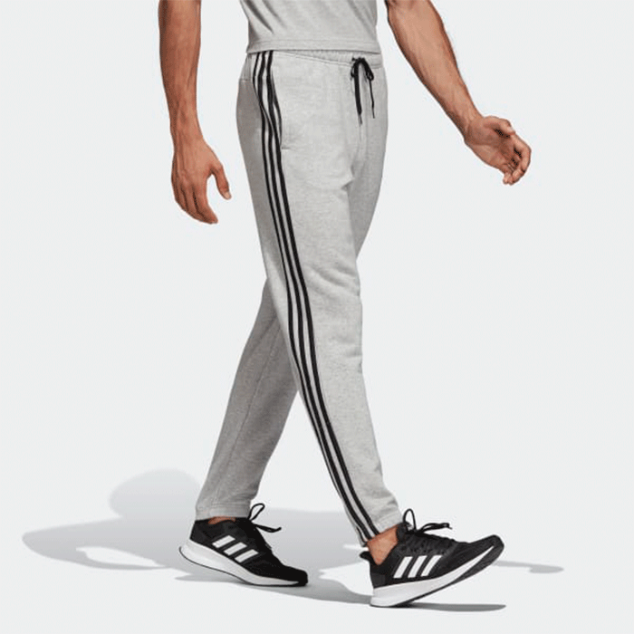 Bild av Adidas Essential 3 Stripe Tapered Fit Pnt, Grey