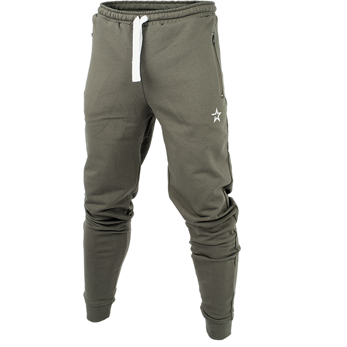 Läs mer om Star Nutrition Tapered Pants, Olive