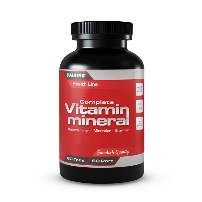 Läs mer om Complete vitamin & mineral, 60 tabs