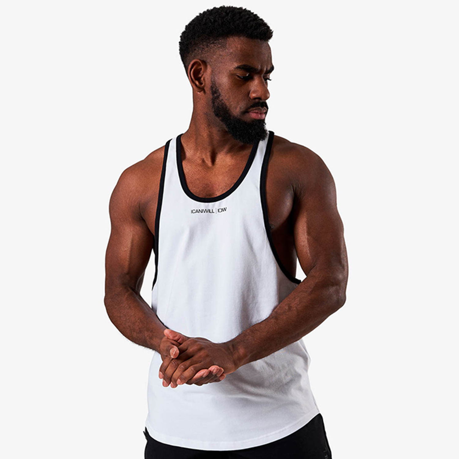 Bild av Training Muscle Tank Top, White