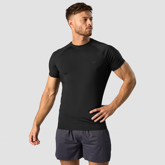 Stride Muscle Fit T-shirt Men, Black