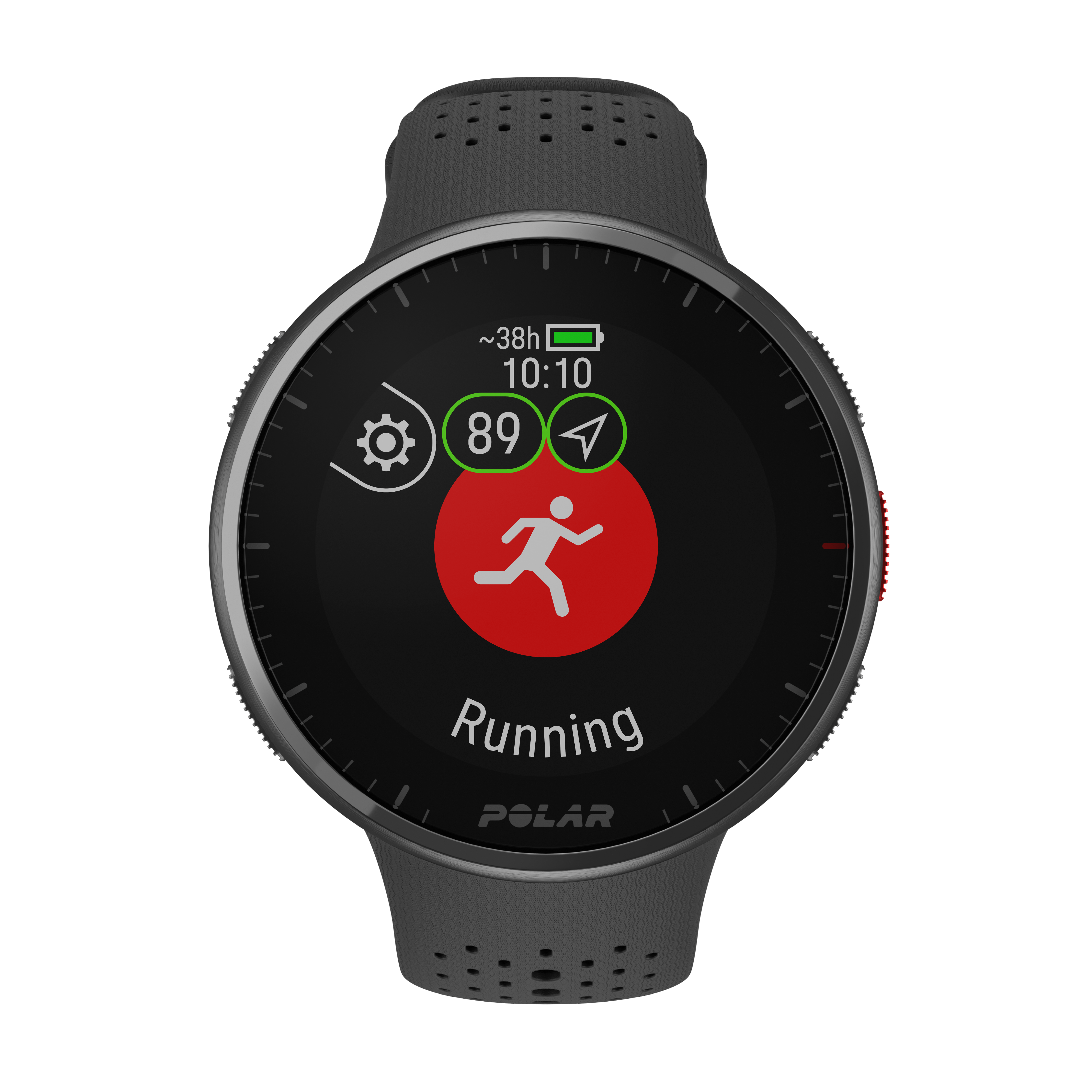Träningsklocka Pacer Pro Smartwatch Night Black