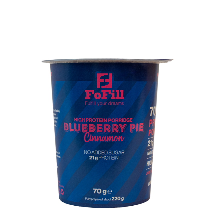 FoFill Meal 70 g Blueberry Pie Cinnamon