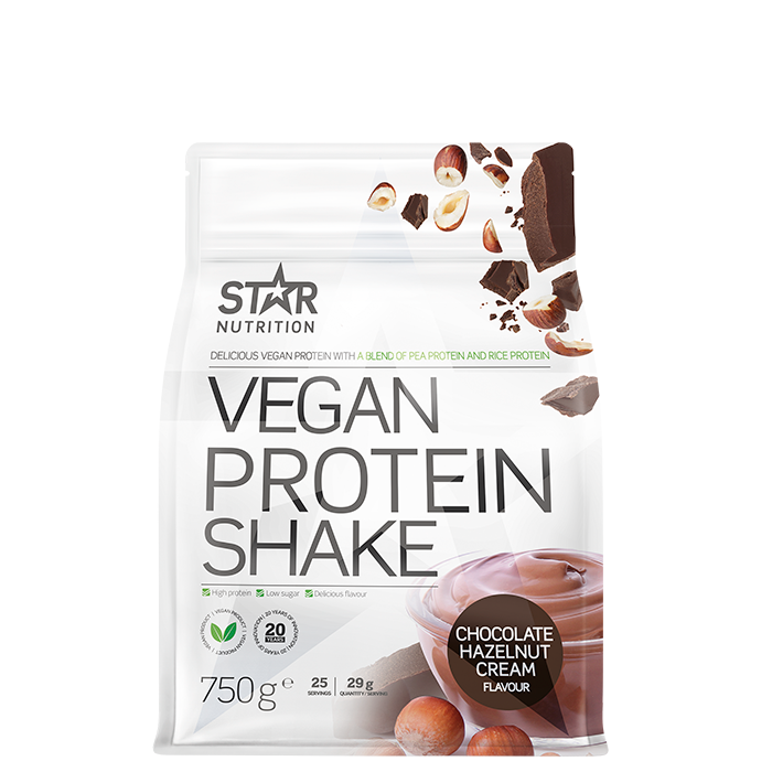 Star Nutrition Vegan Protein Shake Veganskt Proteinpulver 750 g