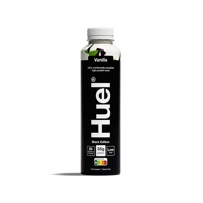 M&aring;ltidsers&auml;ttare Huel Black edition 12x500 ml vanilj
