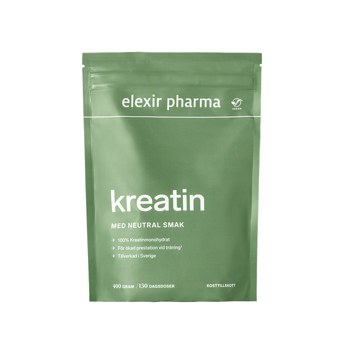 Elexir Pharma Kreatin Naturell 400 gram