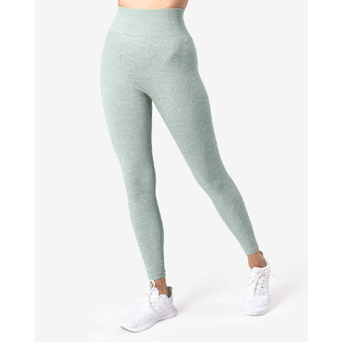 Bild av Snake Seamless Tights, Light Green