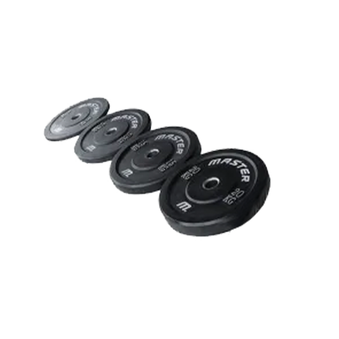 Viktskivor Paket Gummi 120 kg