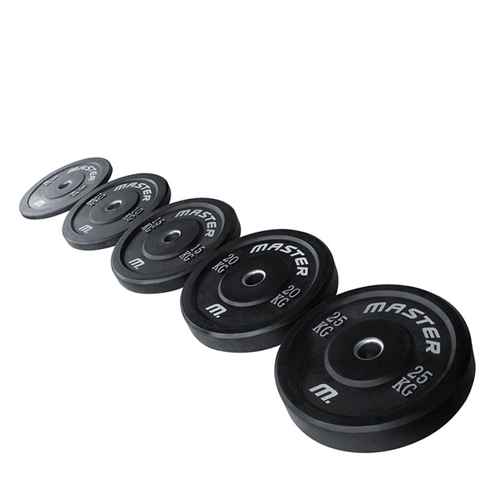Viktskivor Paket Gummi 150 kg