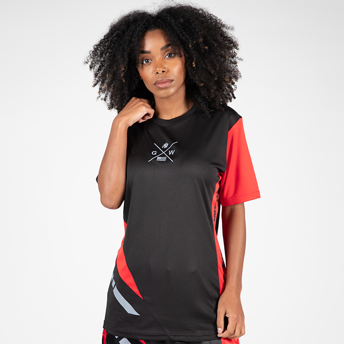 Hornell T-Shirt,Black/Red