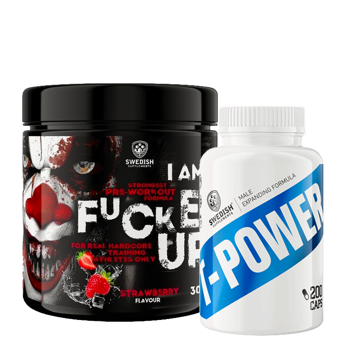 T-Power Testo DAA 200 Kapslar F-cked Up Joker Edit PWO 300 g