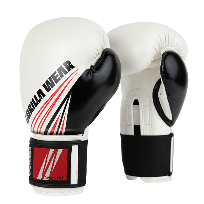 Gorilla Wear Gear Yakima Boxing Gloves White