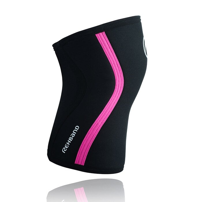 Rehband RX Knee Sleeve 7mm Black/Pink