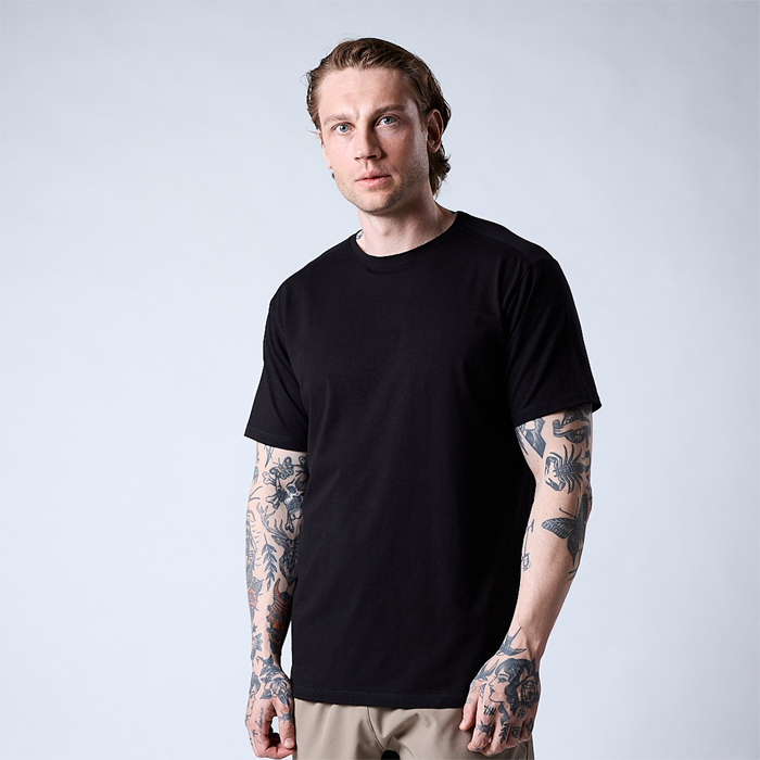 Bamboo T-shirt Svart