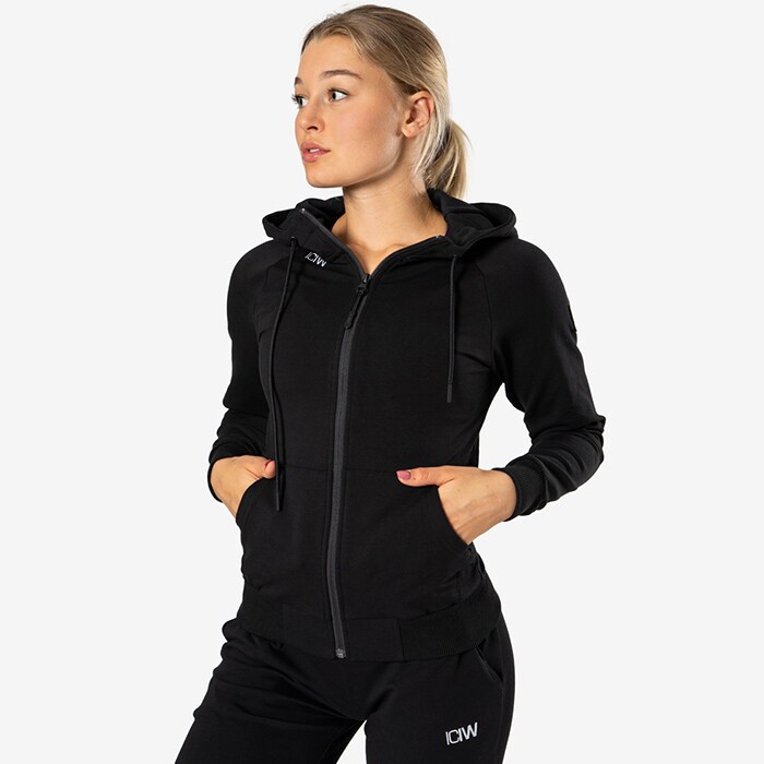 Activity Zip Hoodie Black