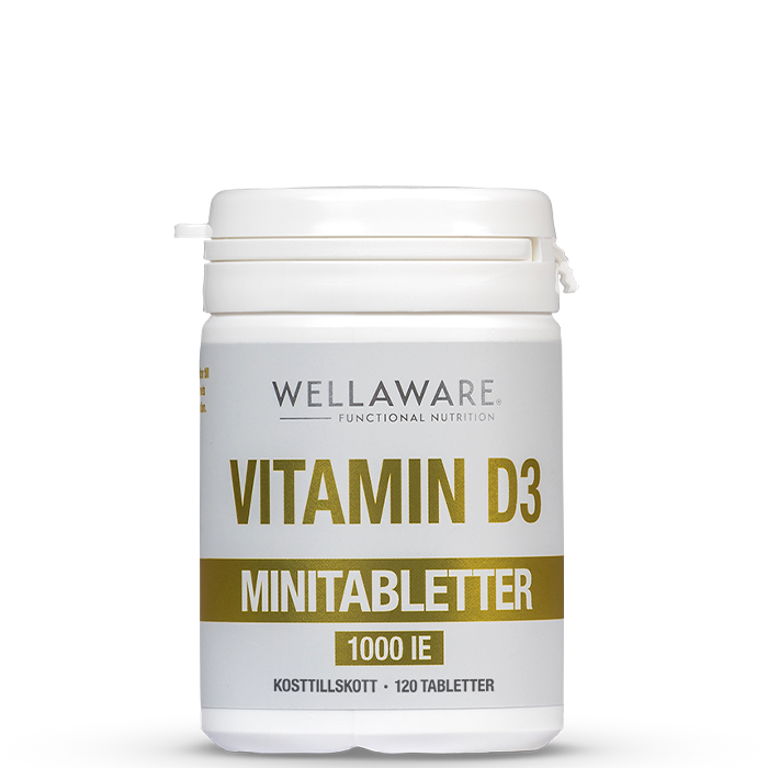 WellAware Vitamin D3 1000IE 120 Minitabletter