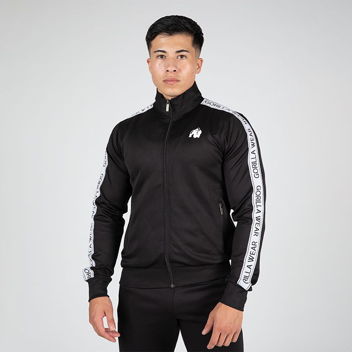 Delaware Track Jacket Black