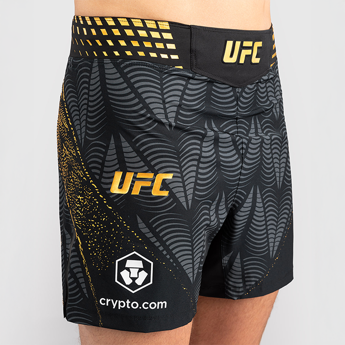 UFC Zenith by Venum Fight Night Fightshorts Kort modell Svart Guld