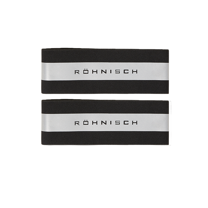 Röhnisch Glow Velcro Band 2-pack Black