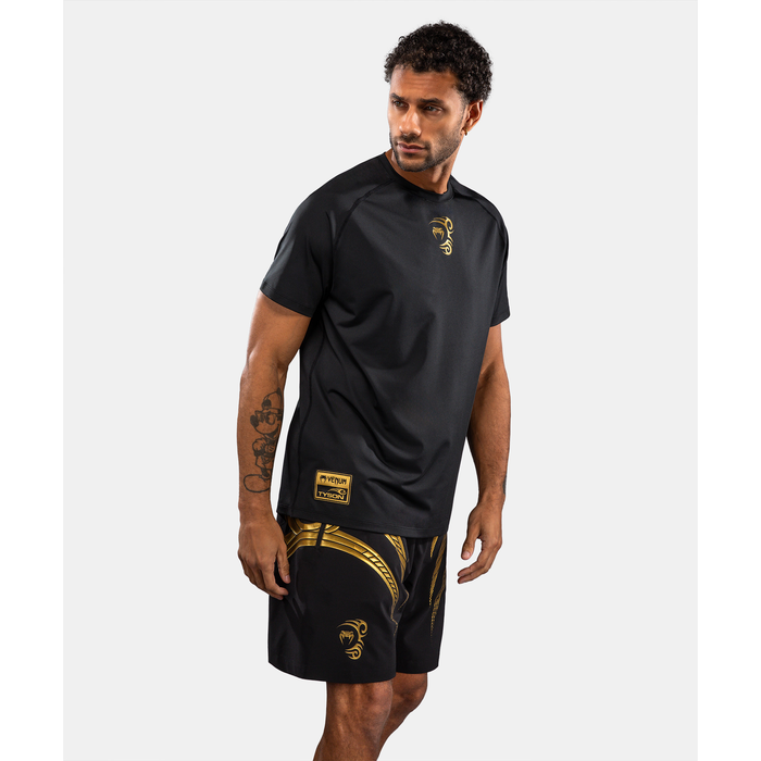 VENUM X MIKE TYSON TIGER Dry Tech T-shirt Black/Gold