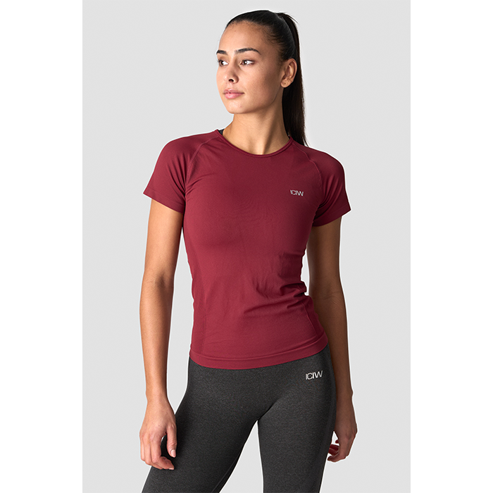 Everyday Seamless T-shirt,Burgundy