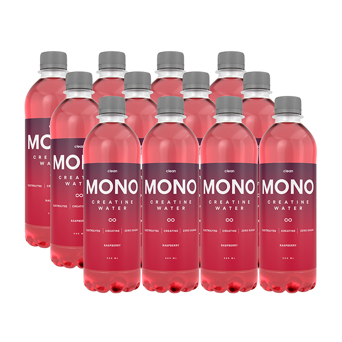 Clean 12 x  Clean MONO Creatine Water 500 ml