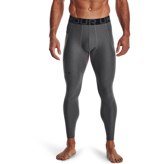 UA HG Armour Leggings, Carbon Heather