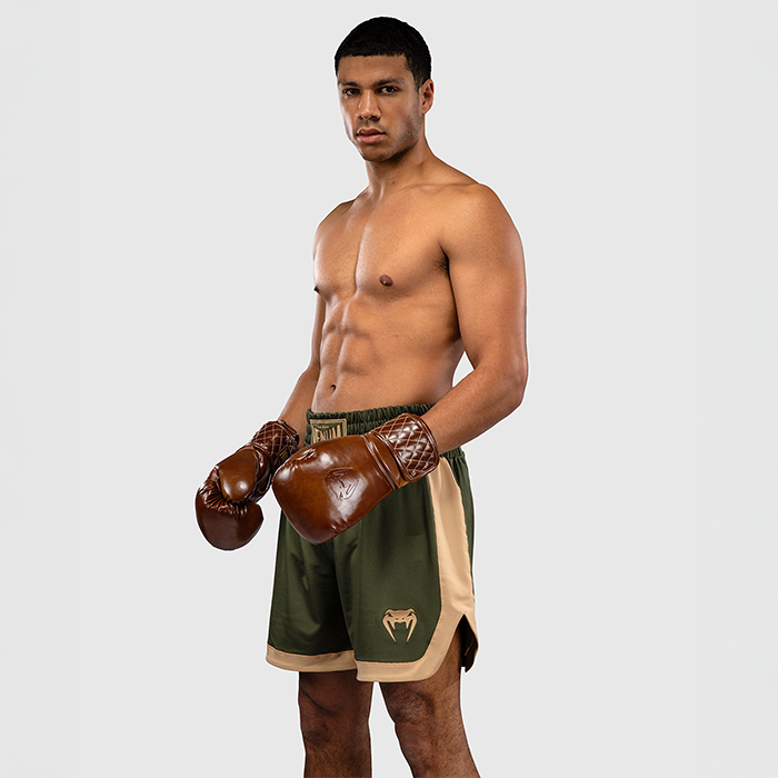 Classic Boxingsshorts Gr&ouml;n Beige