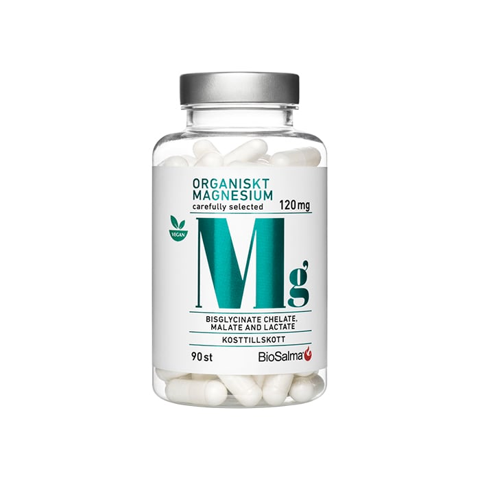 Organiskt Magnesium 120mg 90 st