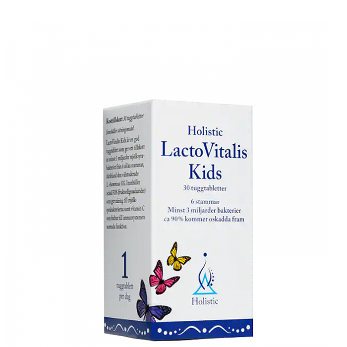 Bild av LactoVitalis Kids, 30 tuggtabletter